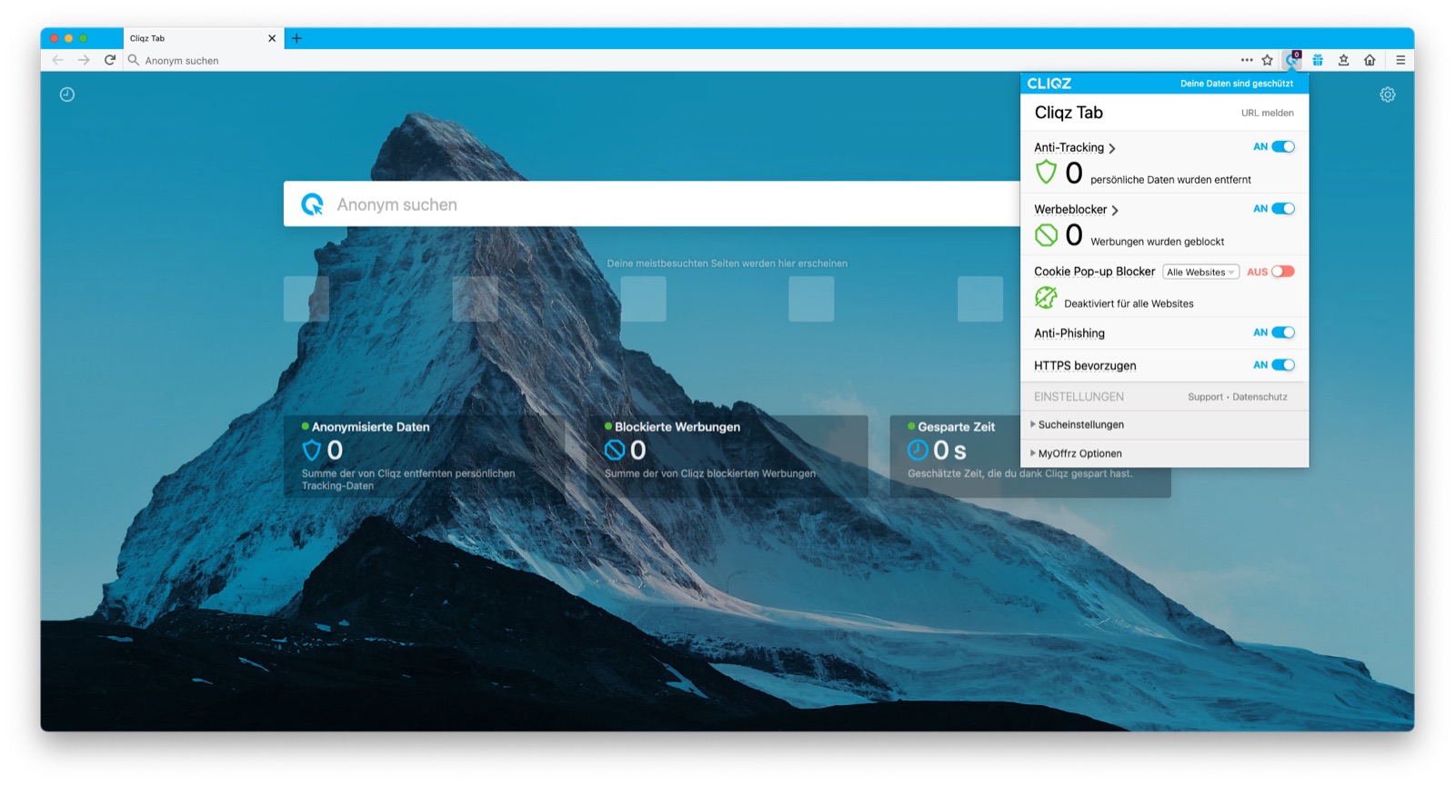 Cliqz & MyOffrz screenshot 2